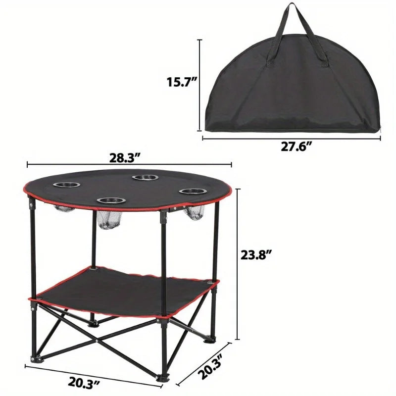 Folding Picnic Table Portable Outdoor Camping Table in USA