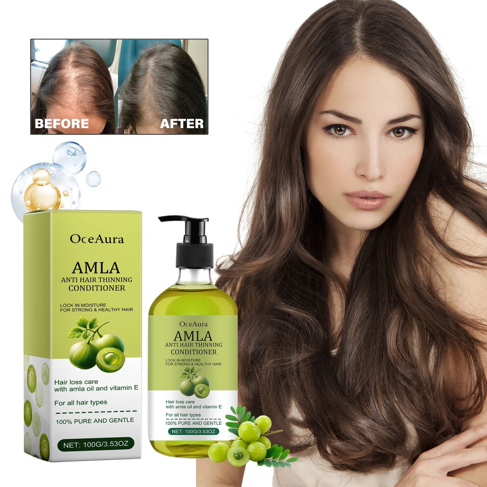 OceAura Women Hair Conditioner Effectively Inhibit Hair in USA