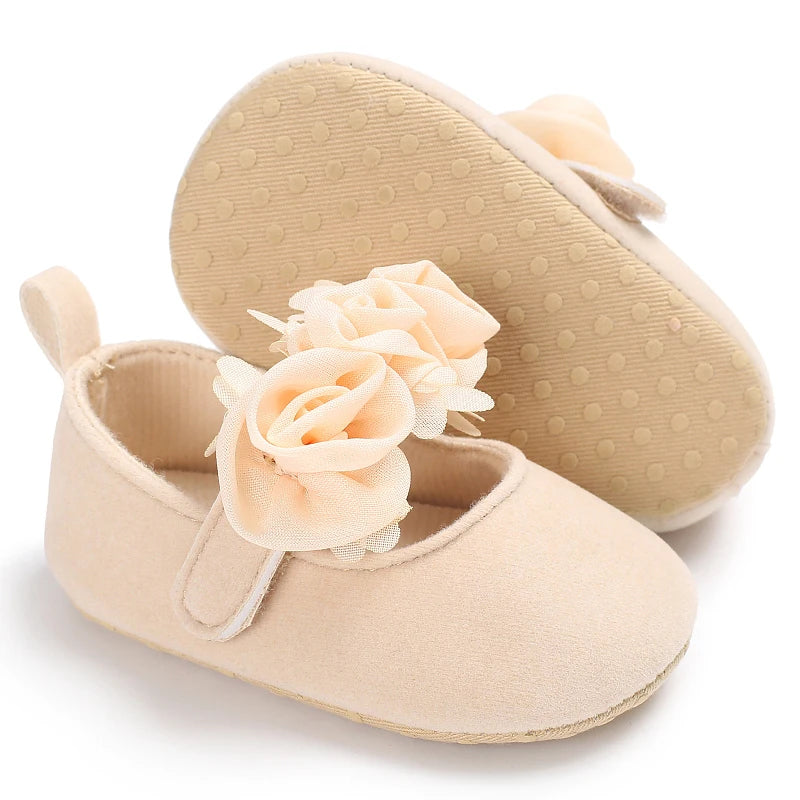 Casual Fabric Sole Butterfly Bow Soft Soled Toddler in USA