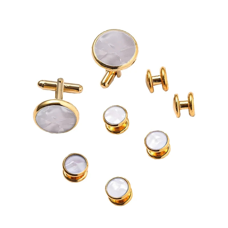 Wedding Cufflinks Tuxedo Studs Set Men Accessories Cufflinks in USA