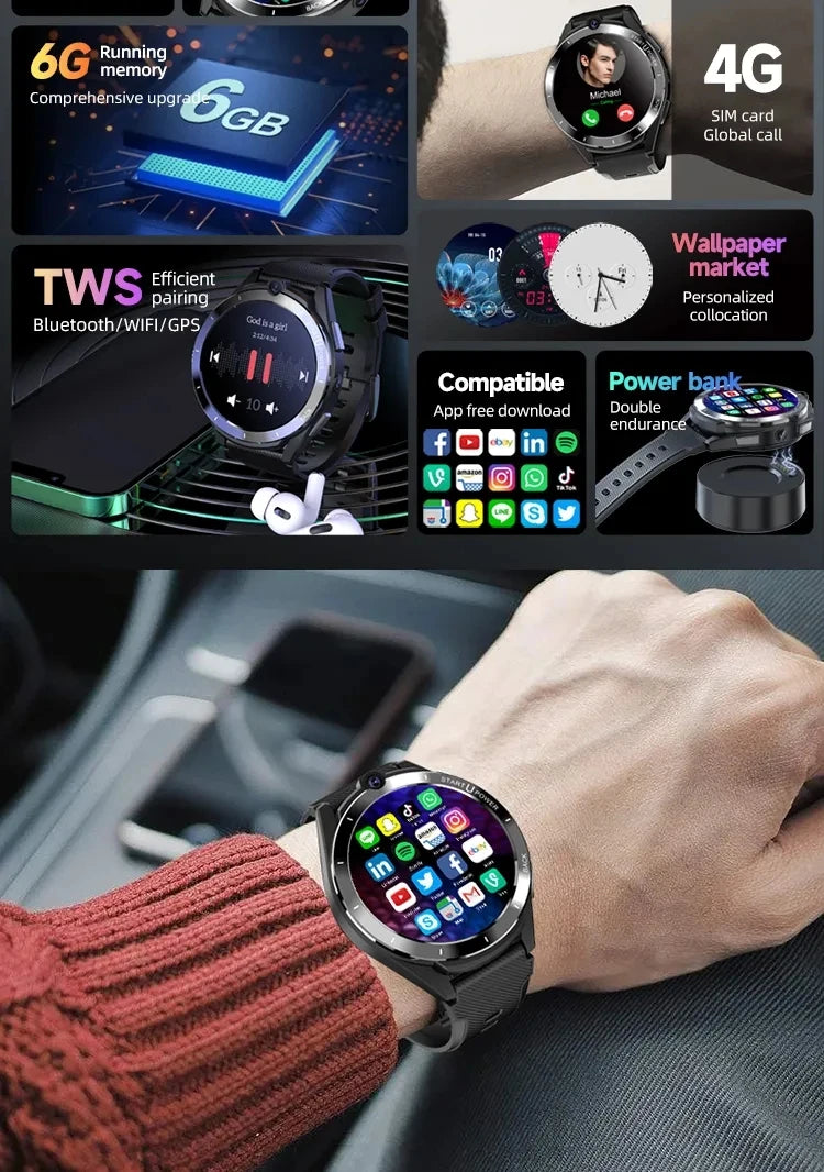 Newest Z40 Smartwatch 1.6 inch touch screen smart watches in USA.