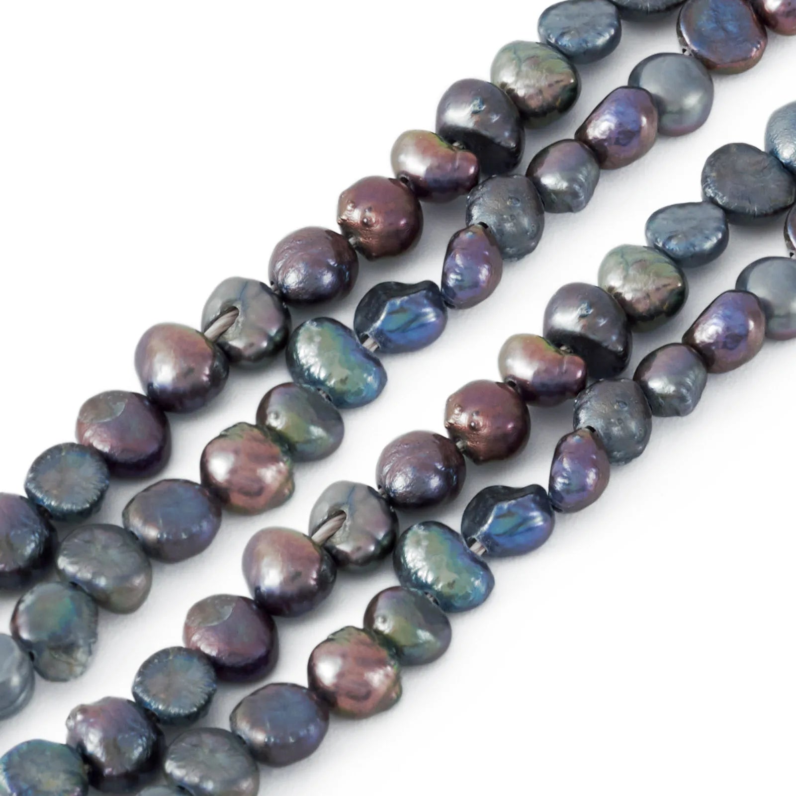 Strand Natural Cultured Freshwater Pearl Beads Strands Nuggets in USA.