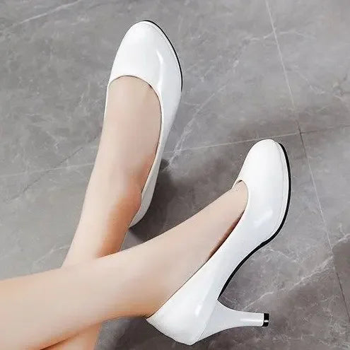 High Heels Shoes Women White Wedding Shoes in USA