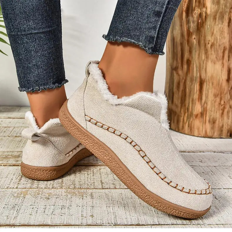 Women's Boots Slip On Winter Boots Winter Shoes Women Ankle Boots in USA