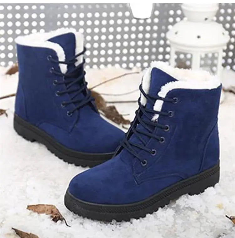 Women Boots Snow Plush Women Shoes Platform Boots in USA