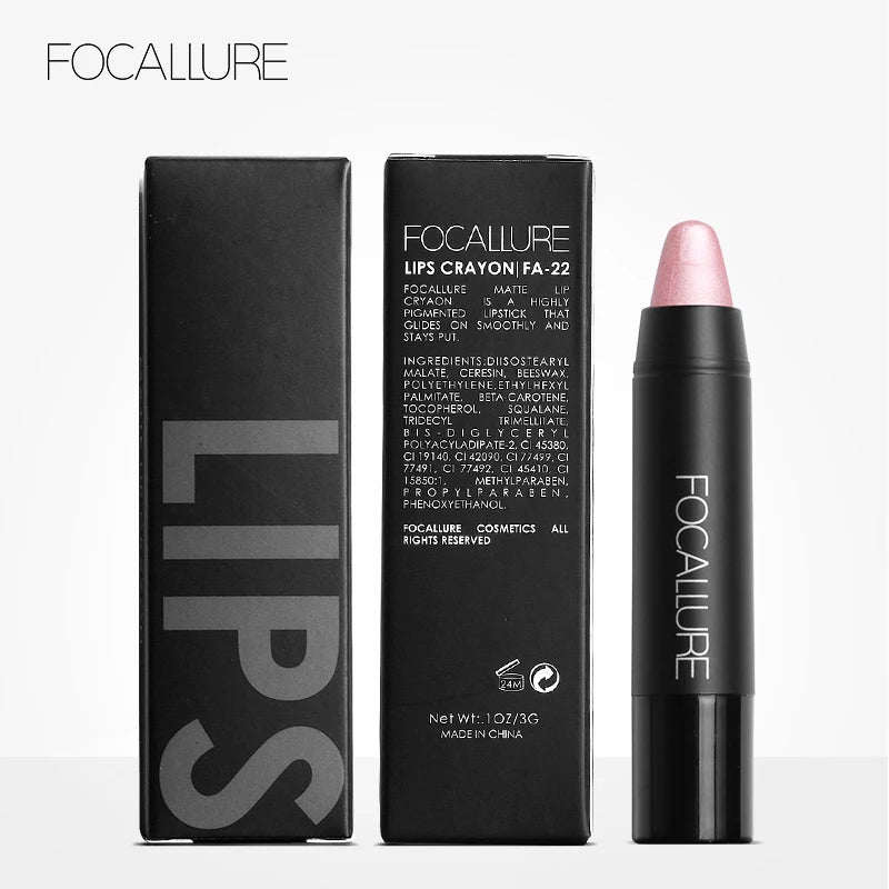 FOCALLURE Colors Matte Lipstick Long Lasting Waterproof Sexy in USA