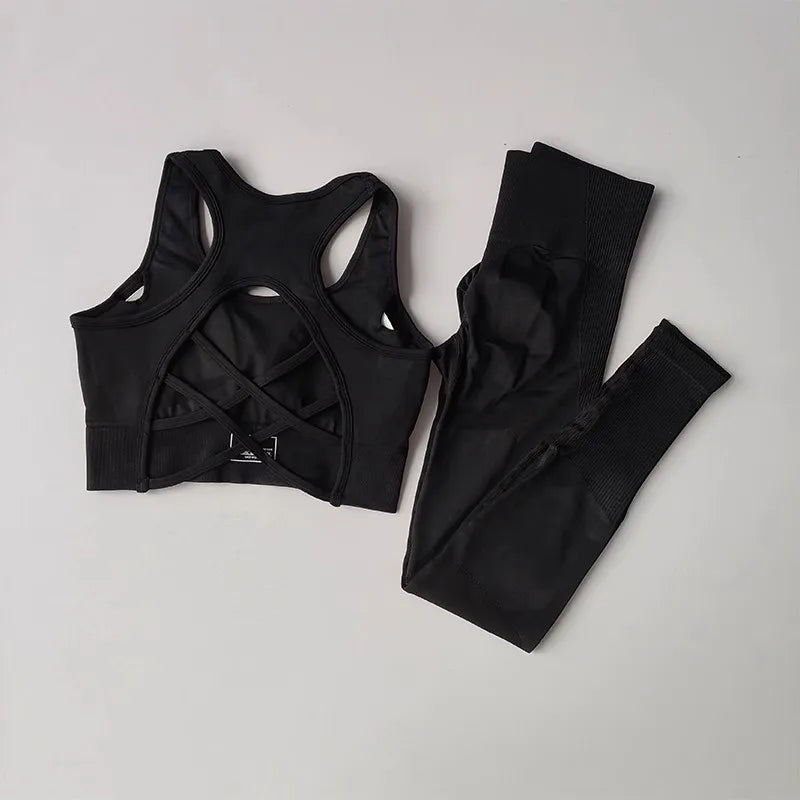 Women's tracksuit Fitness Suit Yoga Sets Sportswear in USA