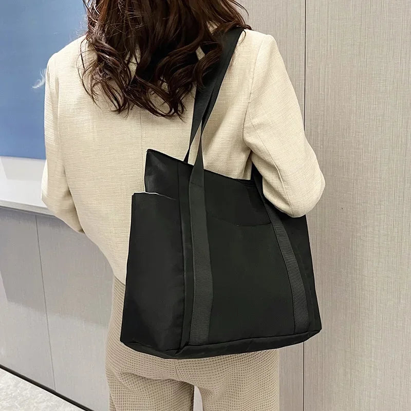 Large Capacity Shoulder Bag Women, Durable Nylon Casual Bag in USA