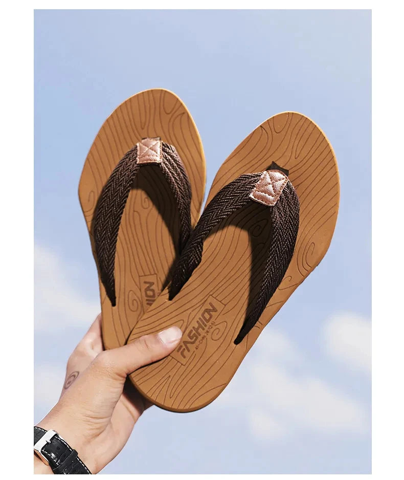 Men's Women Striped Flip-flops Summer Indoor Outdoor in USA