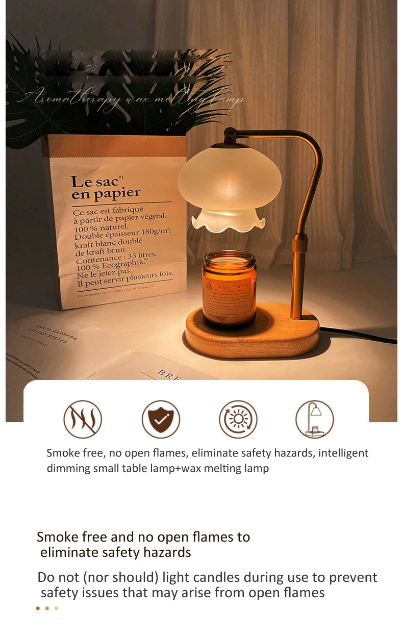 Warmer Wax Lamp, Fragrant Incense Lamp, Bedroom Lamp,