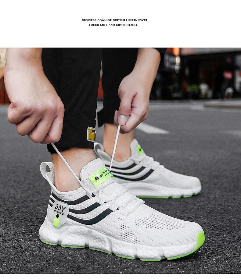 Man Outdoor Light Comfortable Mesh Shoes in USA