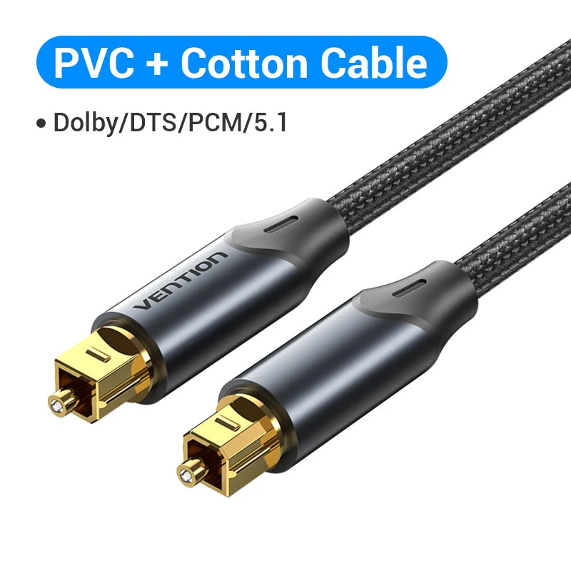 Vention Digital Optical Audio Cable Toslink Coaxial Cable in USA.