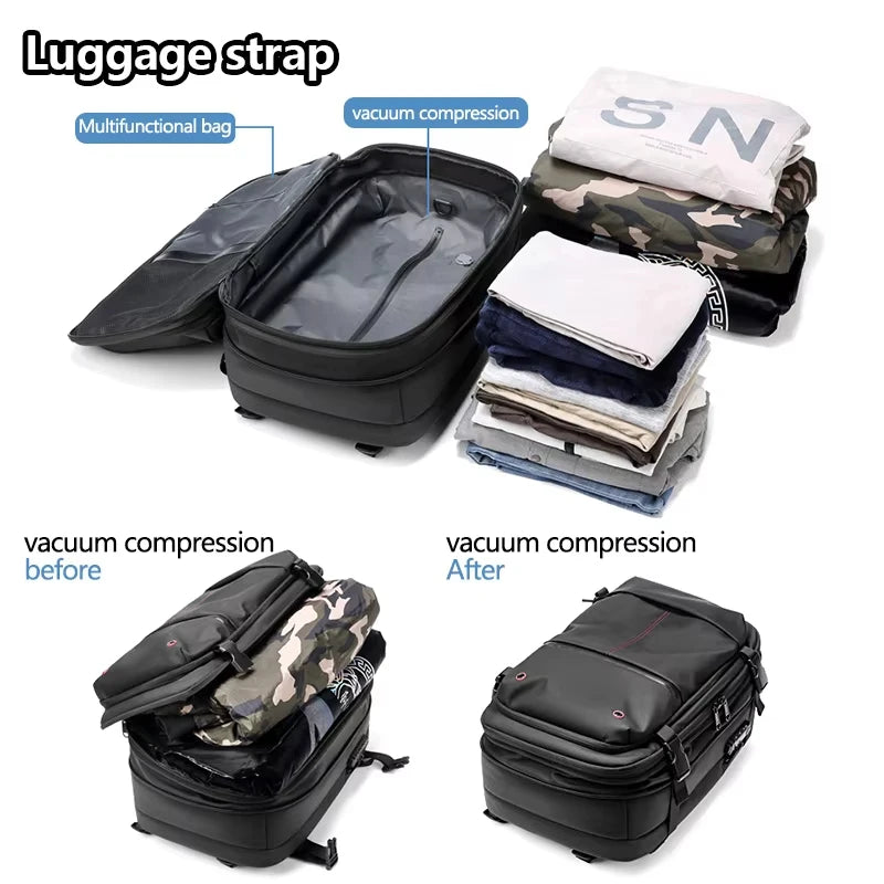 Air Tight Bags Valve Vacuum Compression Backpack in USA