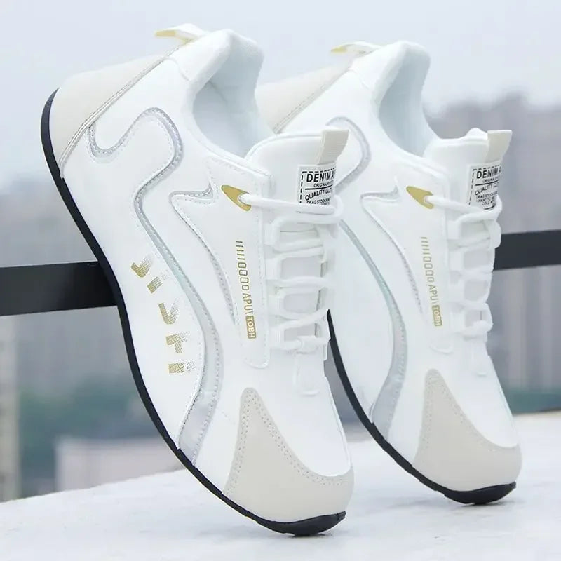 Men's PU Leather Waterproof Sneakers Casual Sports Shoes in USA