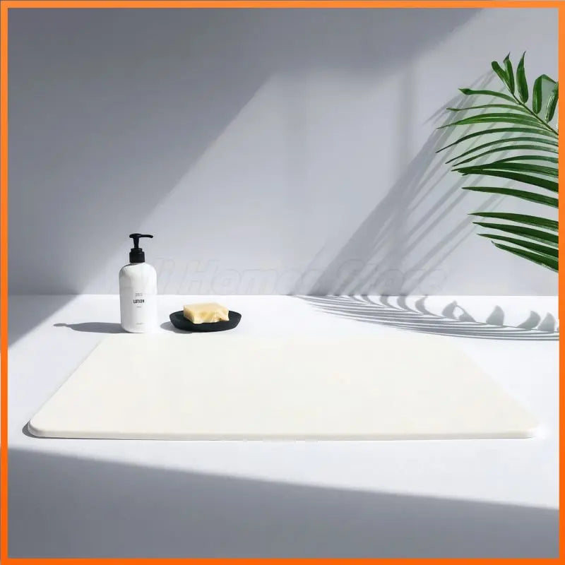 Stone Bath Mat for Bathroom Stone Shower Mat Diatomaceous