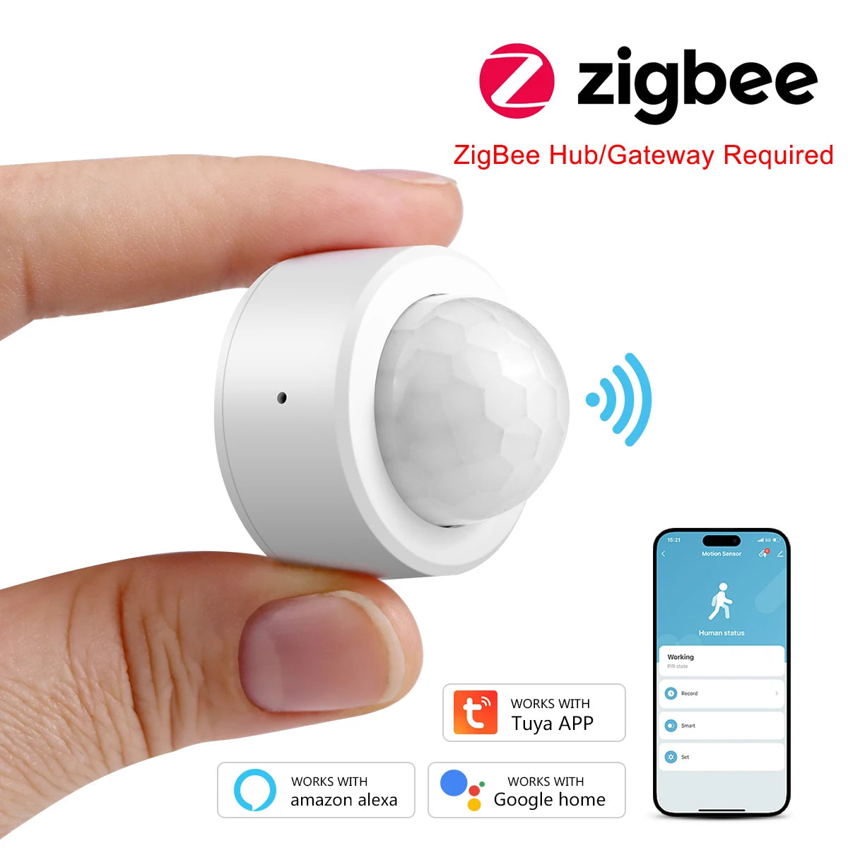 Smart Switch Zigbee Motion Sensor Human Body Infrared Detector in USA.