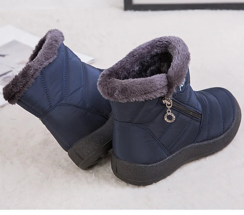 Women's Boots Women's Winter Boots Fur Winter Shoes For Women Ankle Bo