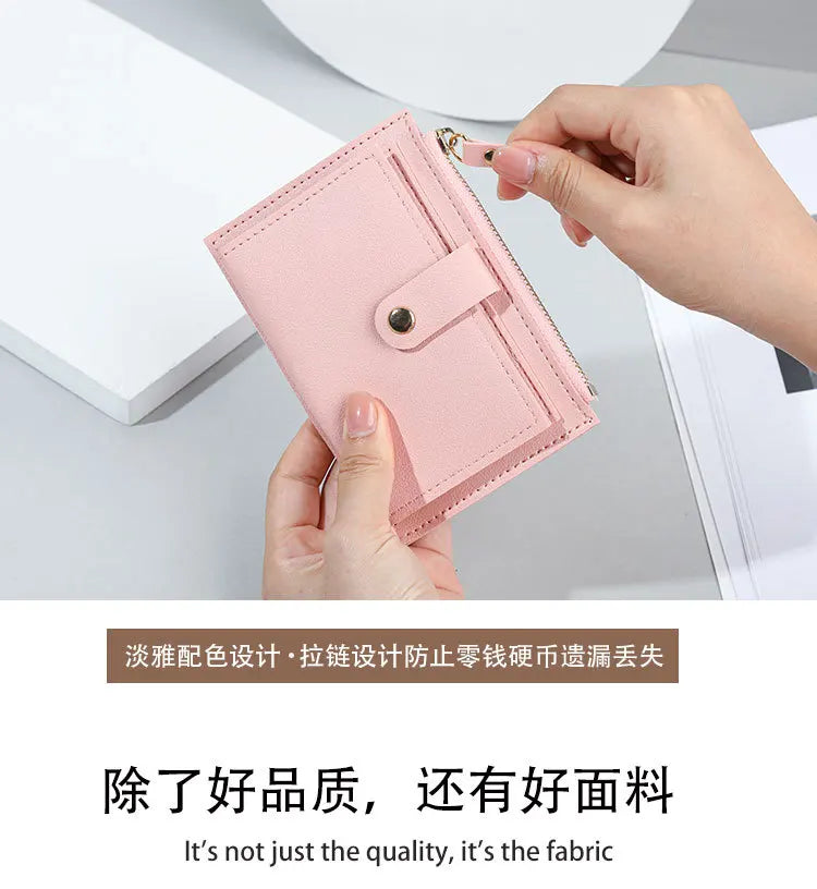 Women Wallets PU Leather Female Purse Mini Hasp in USA