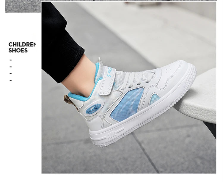 Non-slip Boys Girls Casual Board Shoes Fashion Kids Sneakers in USA