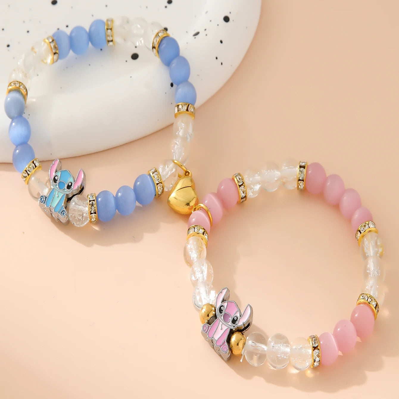 New Cute Ohana Stitch Bracelets For Men Women Lover Means in USA.