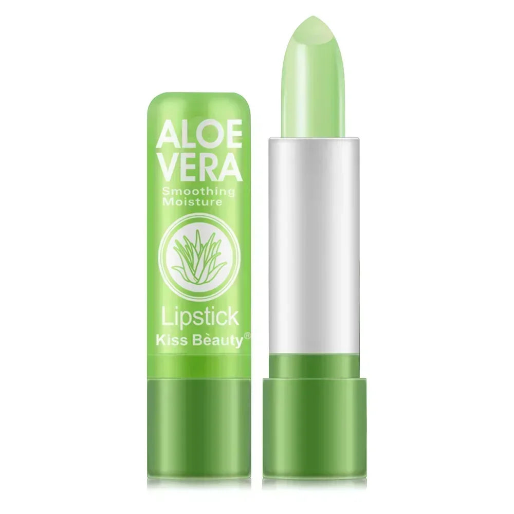 Moisturizing Aloe Vera Lipstick Temperature Color Changing in USA