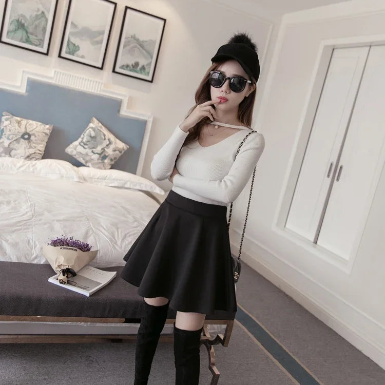 Korean Style Women'S Skirt Harajuku Punk Female Ladies in USA