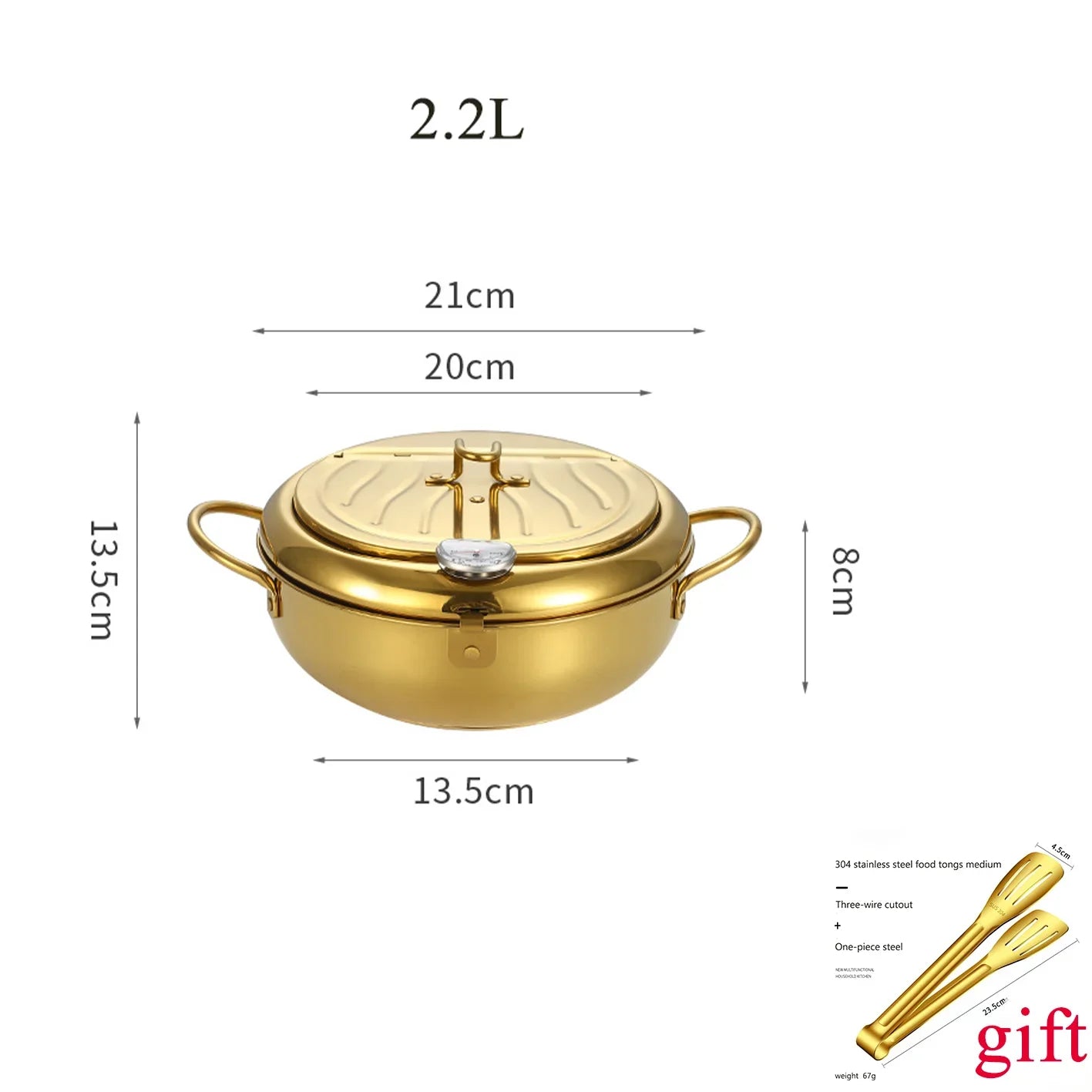 Stainless Steel Pan ,Tempura Fryer Pan, cookware in USA.