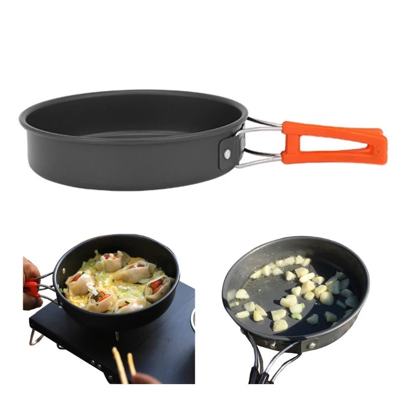 Portable Frying Pan with Storage Bag Non-stick Skillets in USA.