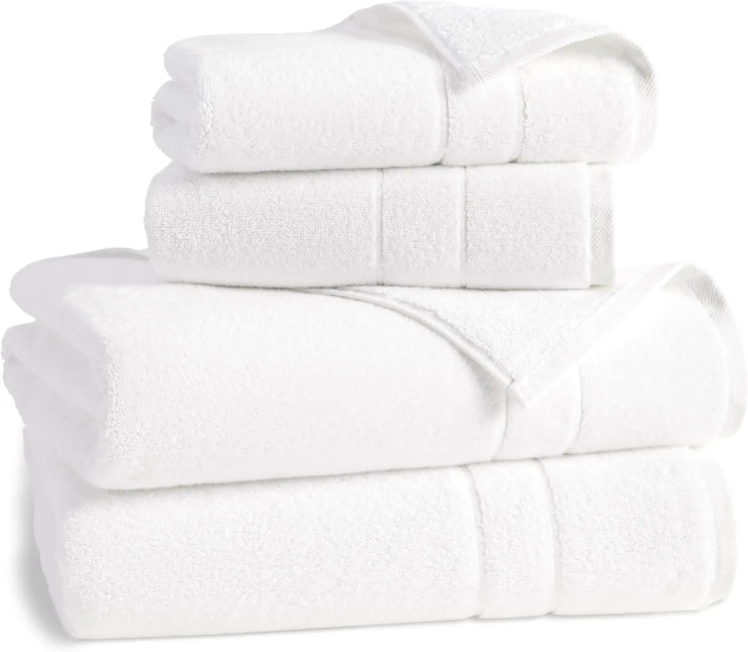 Super-Plush Turkish Cotton Bath Set - Set of 2 Bath Towels