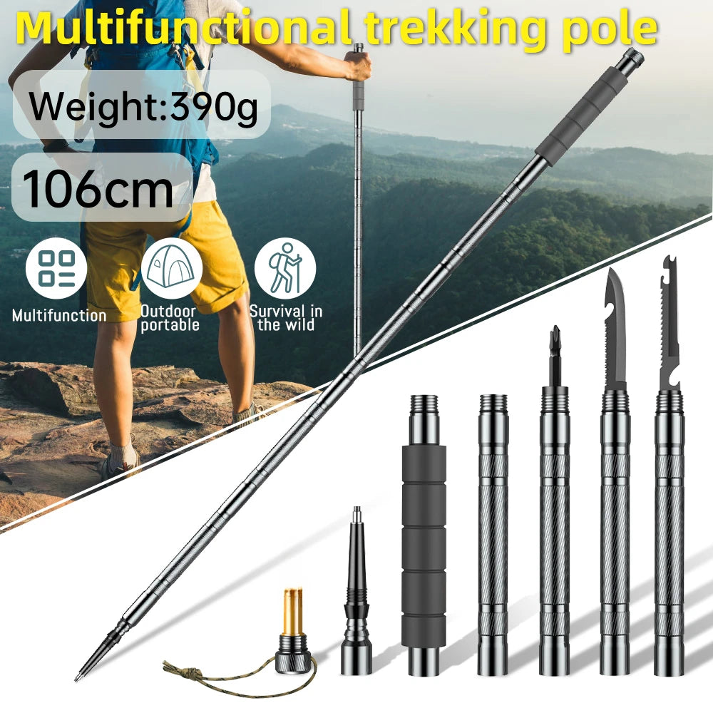 Collapsible Telescopic Sticks Lightweight Walking Hiking in USA