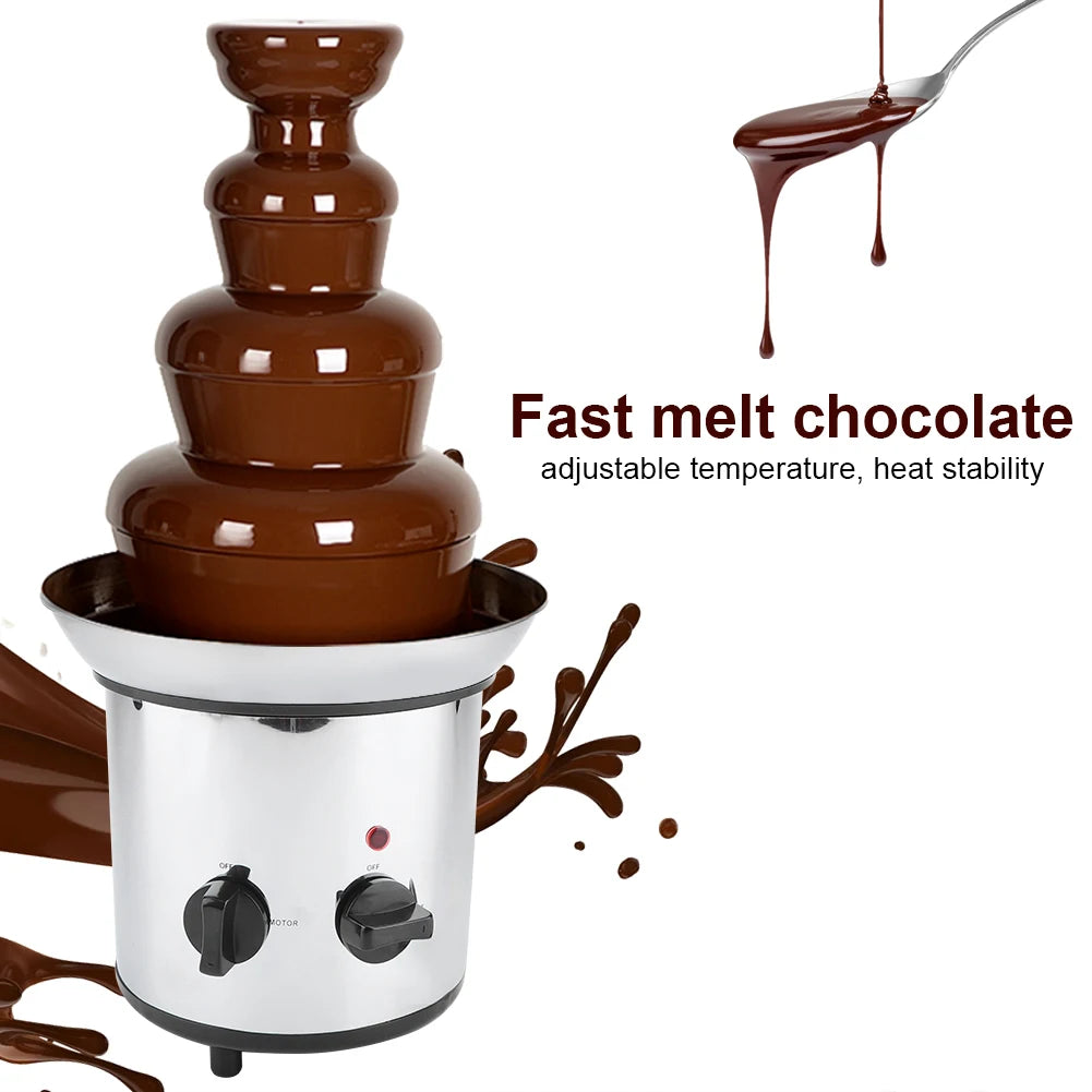 Electric Chocolate Melting Machine Fondue Maker Fountain in USA