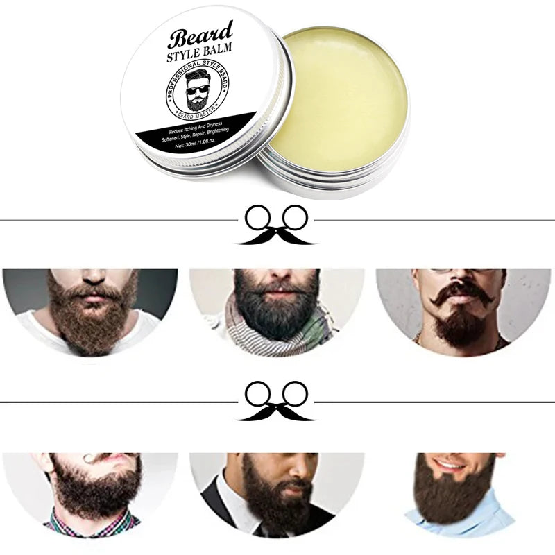 Beard Balm Men Natural Beard Care Wax Balm in USA