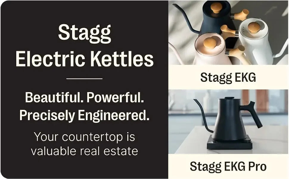 Stagg EKG Electric Gooseneck Kettle Pour-Over Coffee in USA.