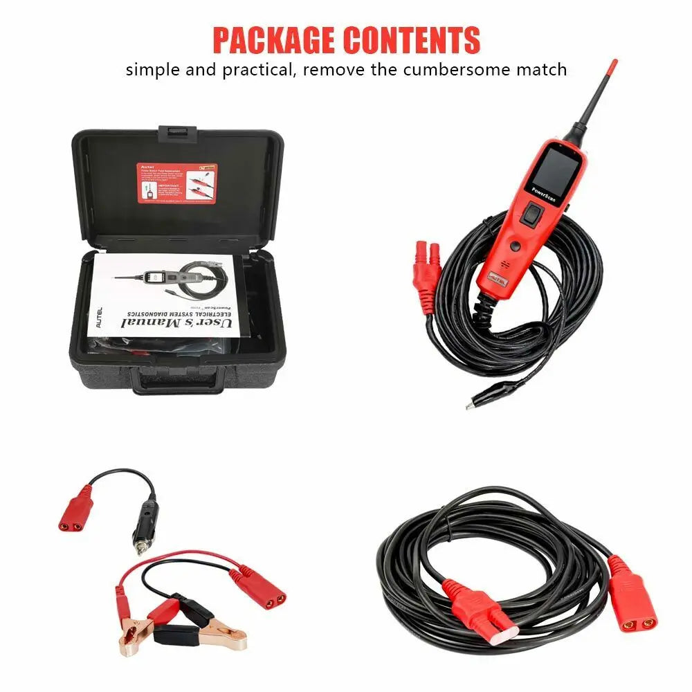 Autel Powerscan PS100 Automotive Circuit Tester System 12V/24V Auto El