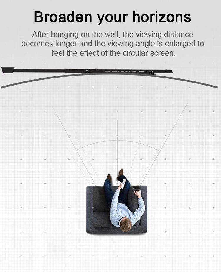 Electric TV Wall Bracket Smart Remote Control Extension in USA.