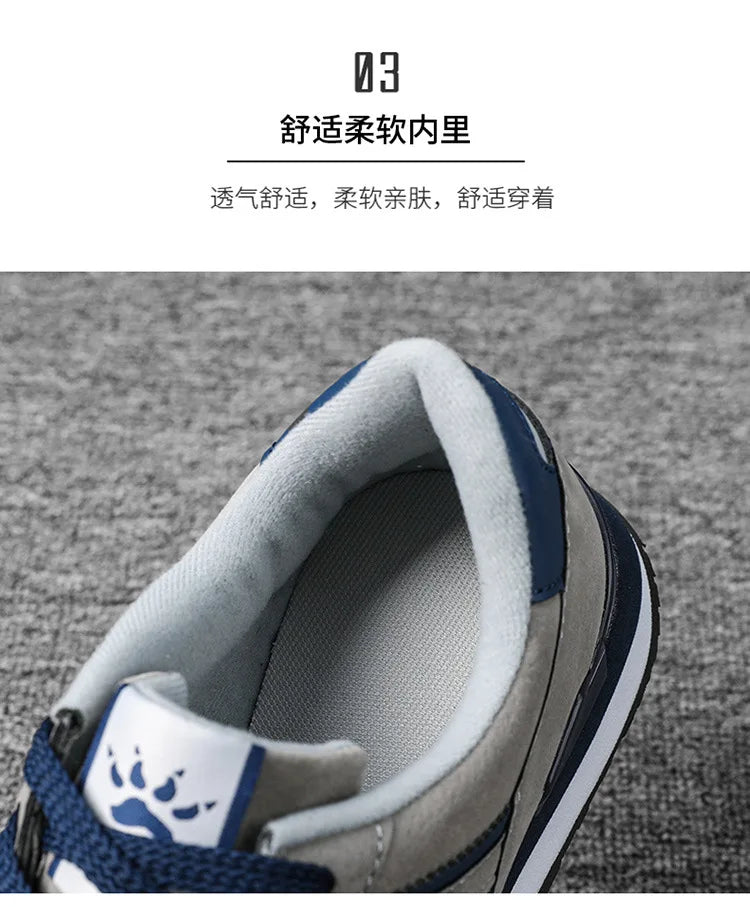 Men Chunky Sneakers Suede Men's Casual Shoes in USA