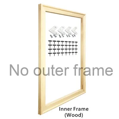 Gold Black Silver Matel Wall Oil Painting Frame IN USA.