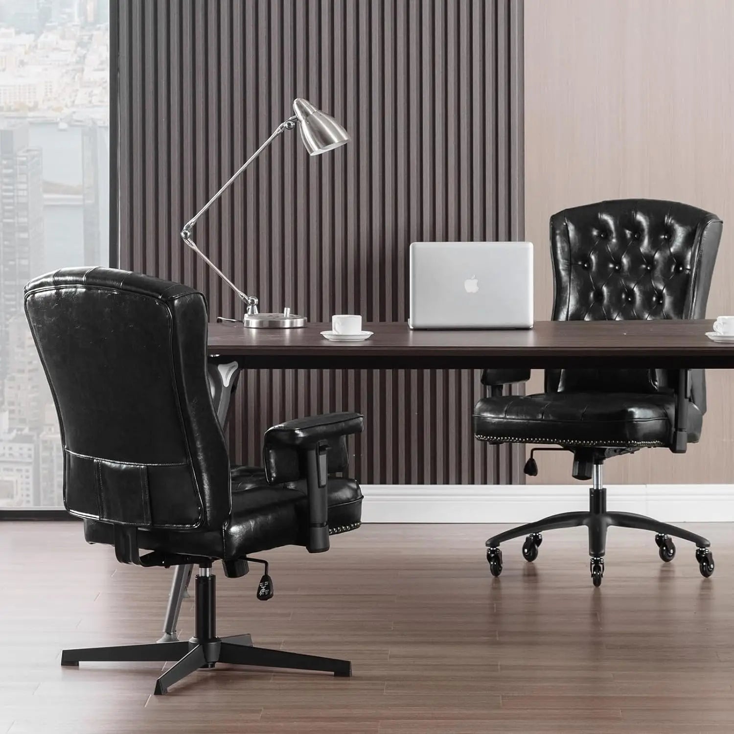 YAMASORO Ergonomic Executive Office Chair with Height-Adjustable in USA.