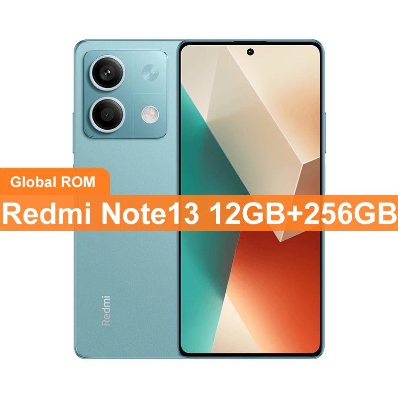 Global ROM Xiaomi Redmi Note AMOLED Screen MTK Dimensity in USA.