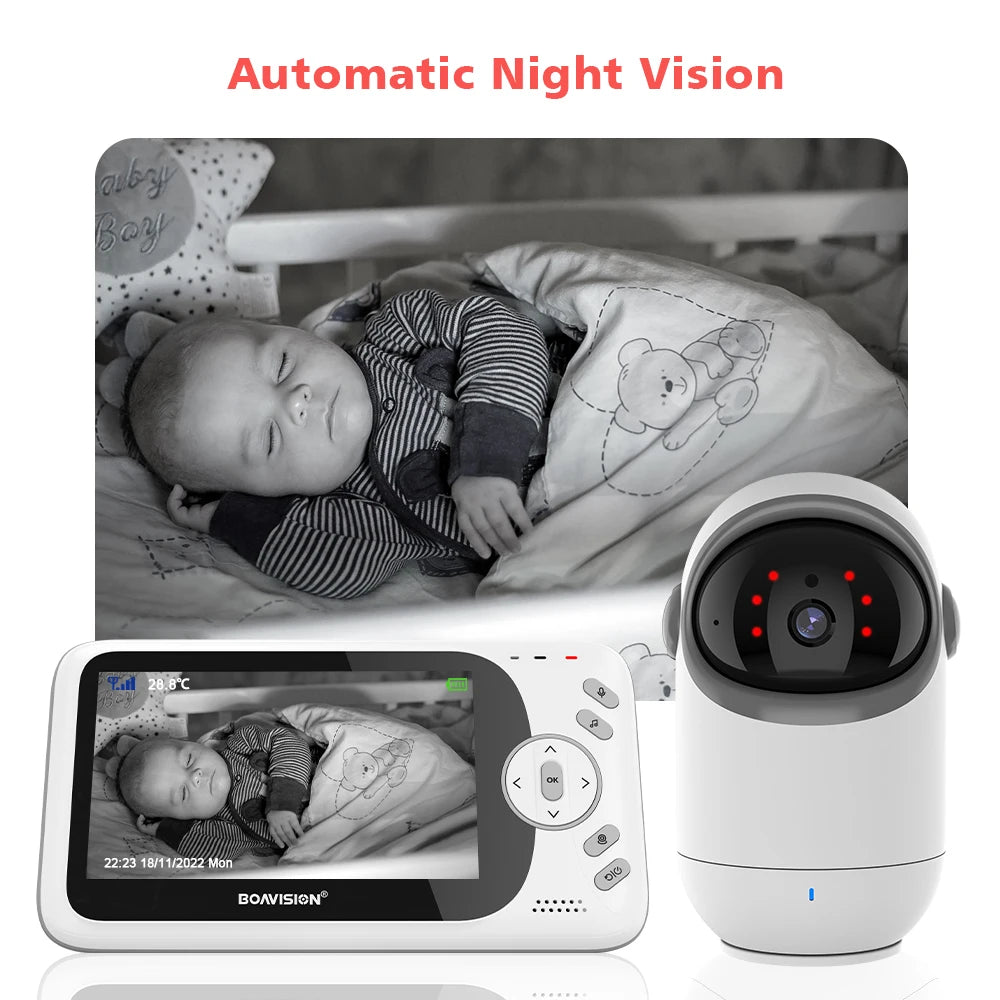 Baby Monitor Pan Wireless Night Security Camera IN USA.