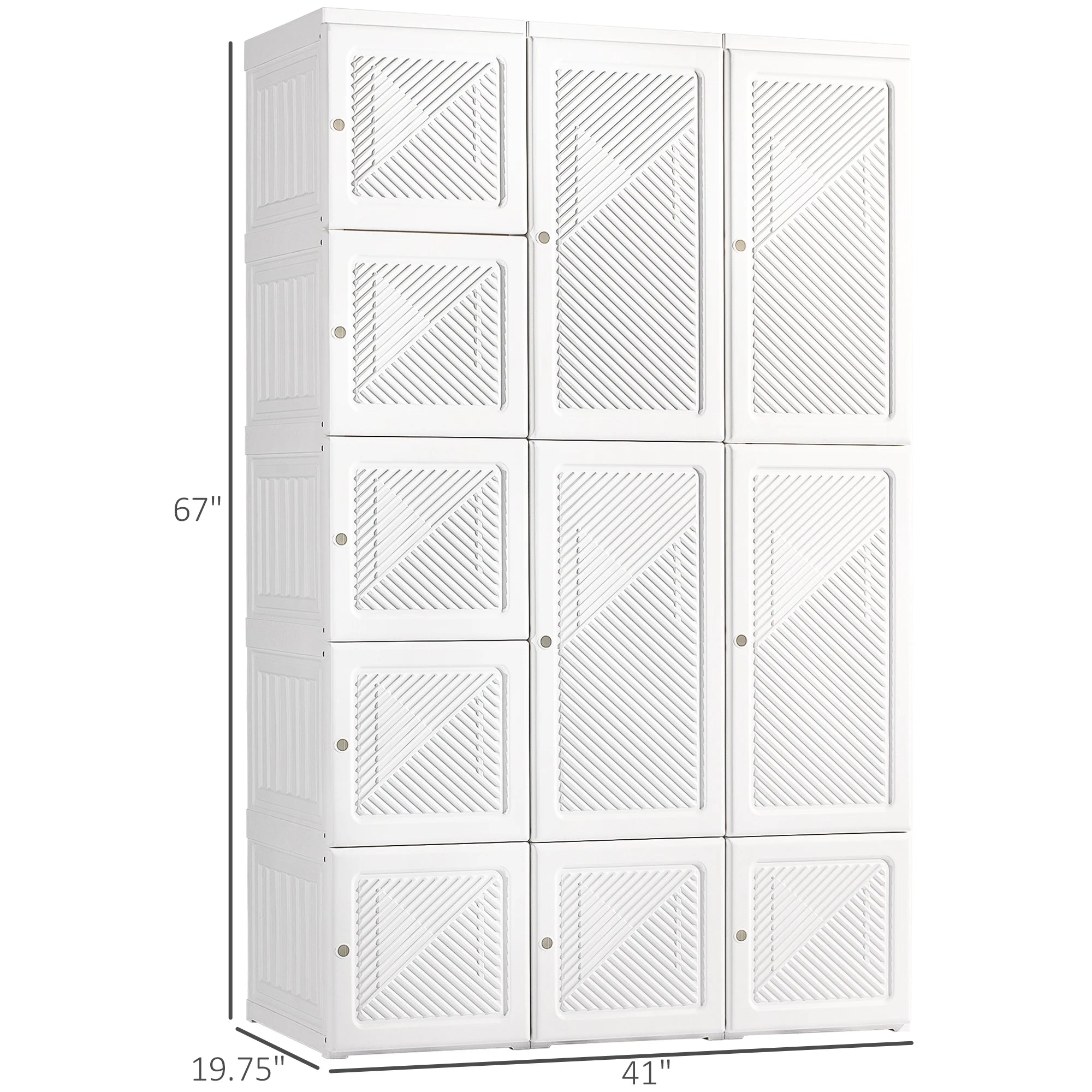 Portable Wardrobe Closet Folding Clothes Cabinet IN USA.