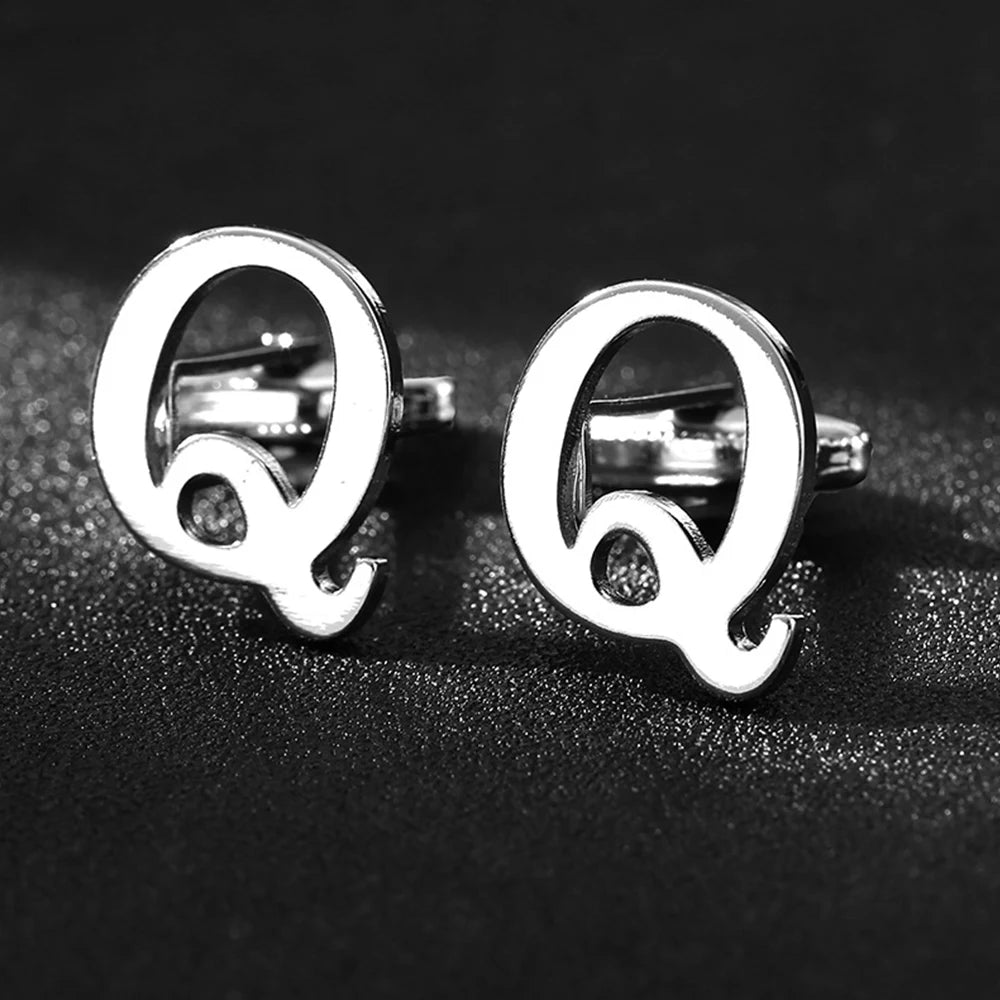 High Quality Men's French Shirt Cuff Brass Silver Color Cufflinks in USA