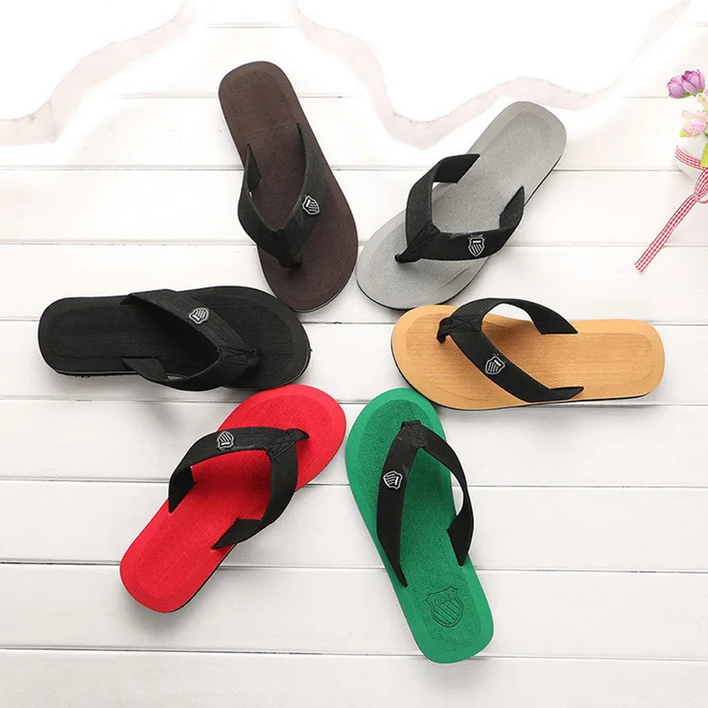 High Quality Men Beach Shoes Summer Casual Flat Slippers in USA