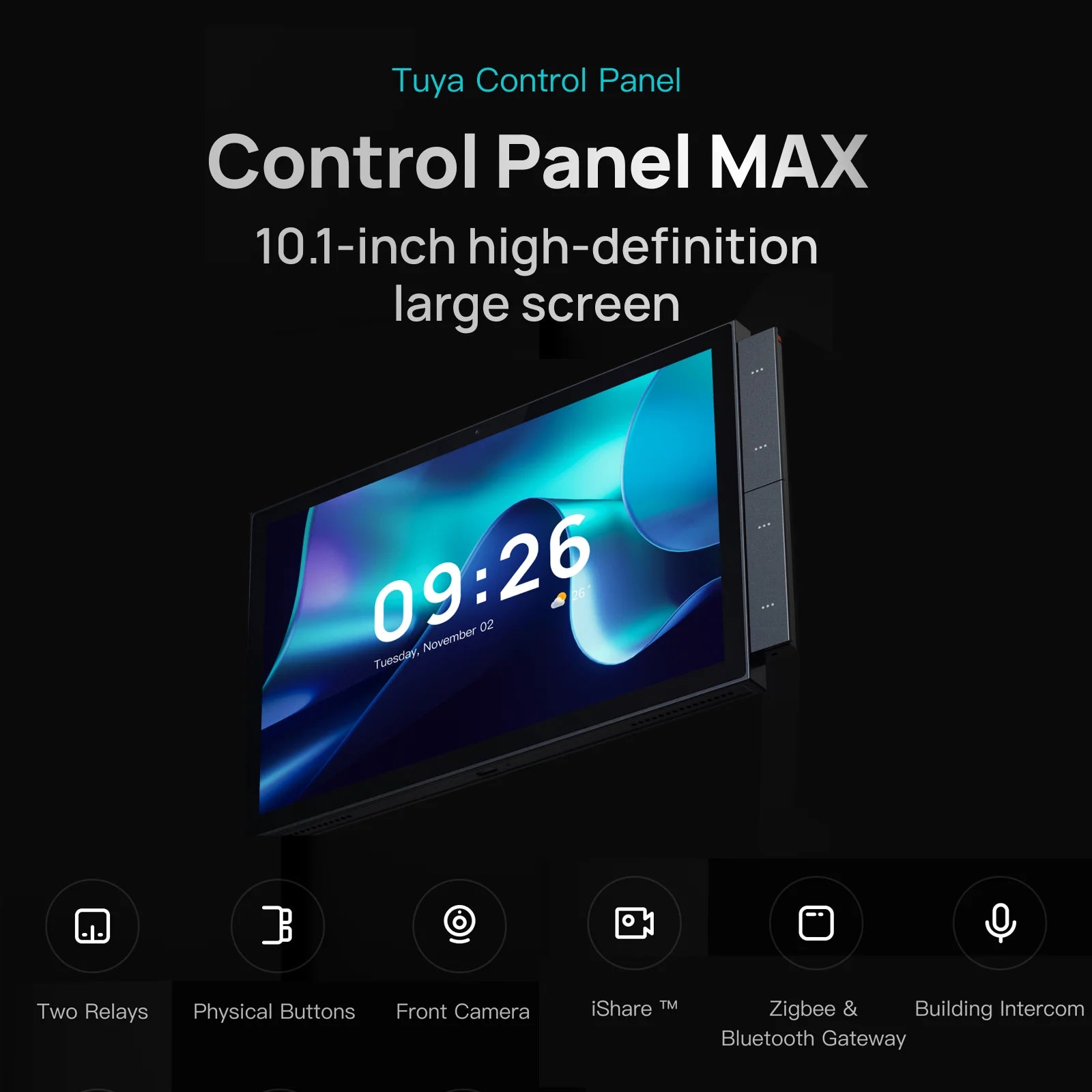 Smart Home Control Panel Max Touch Screen Bluetooth in USA.