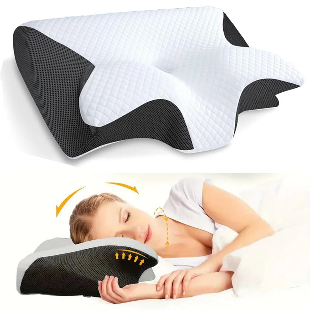 Butterfly Sleep Memory Neck Pillow Slow Rebound in USA