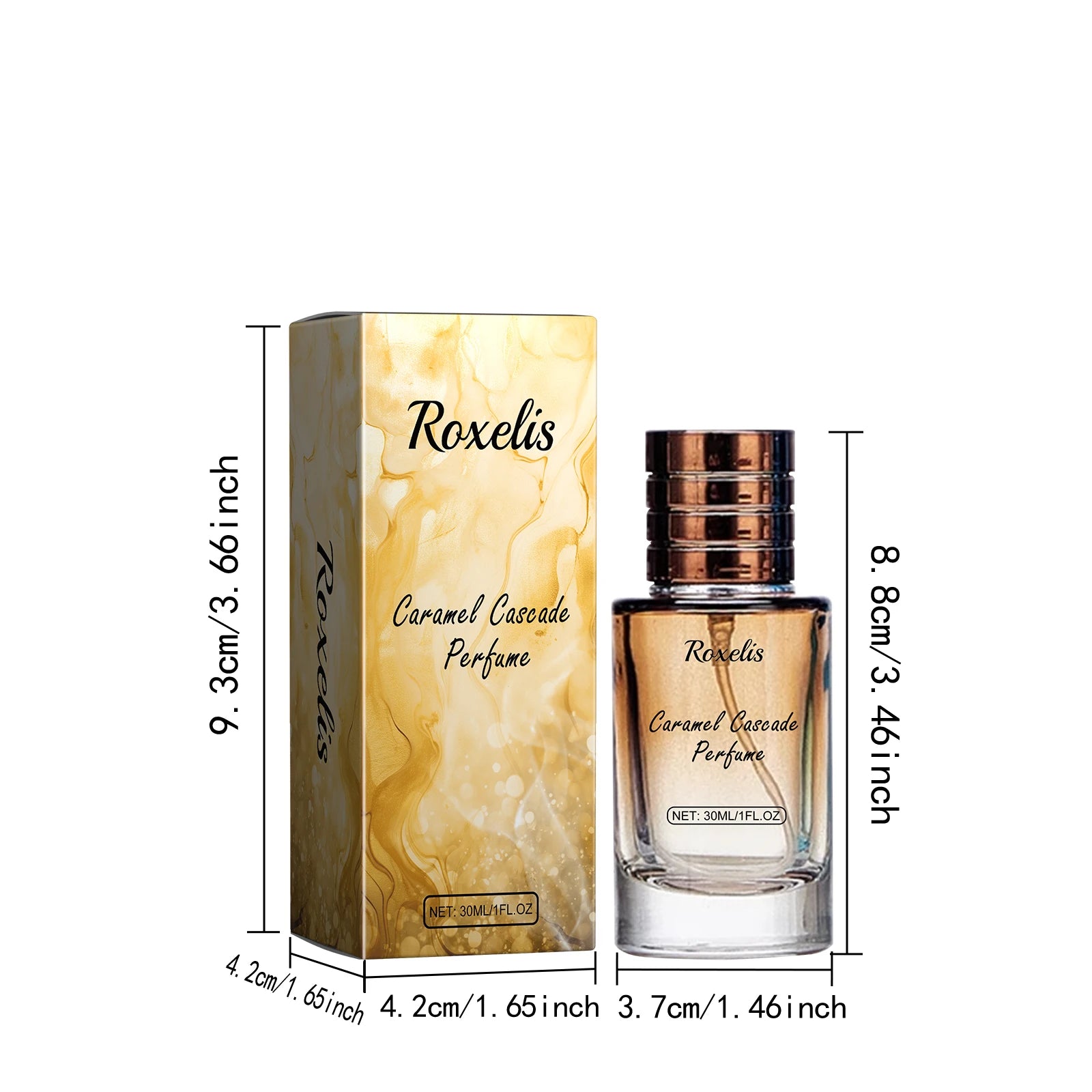 ROXELIS Caramel Cascade Perfume Spray Perfumes in USA