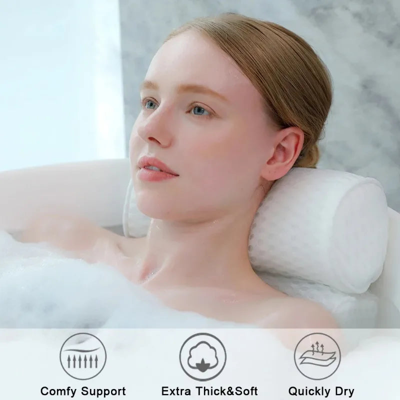 Bath Pillow Bathtub Support Neck Head Back in USA