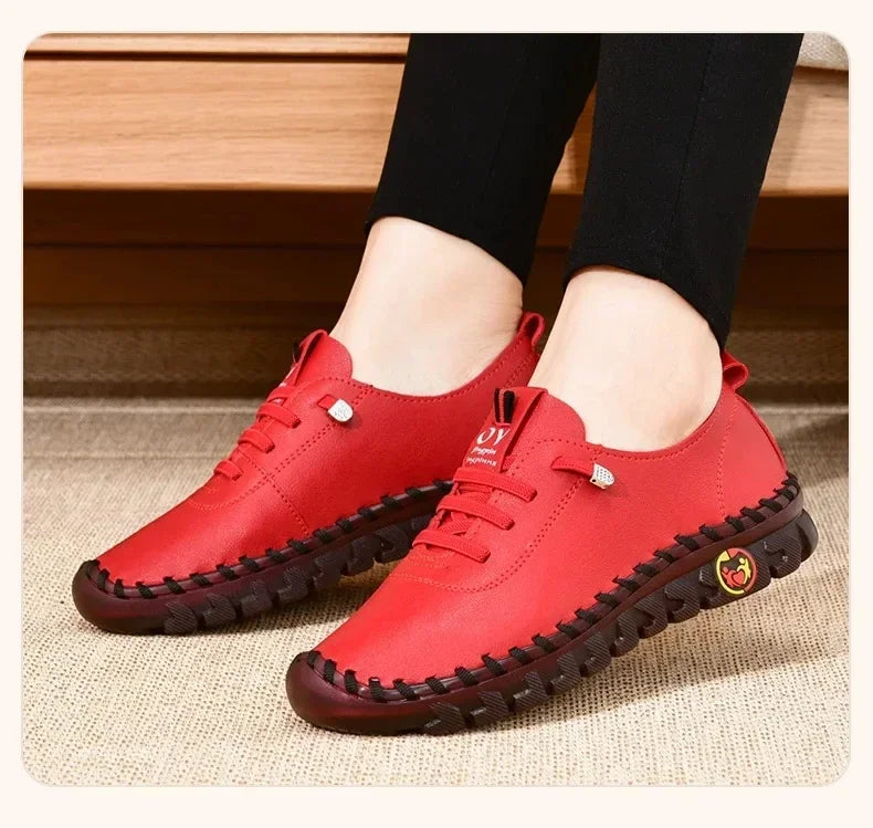 Sneakers Women Shoes Leather Loafers Shoes Women in USA