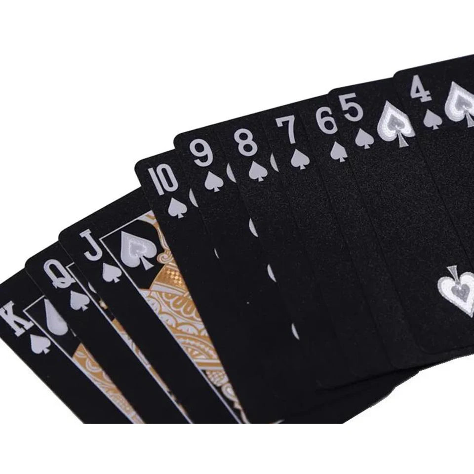 Color Rose Black Gold Playing Card Game Card Group in USA