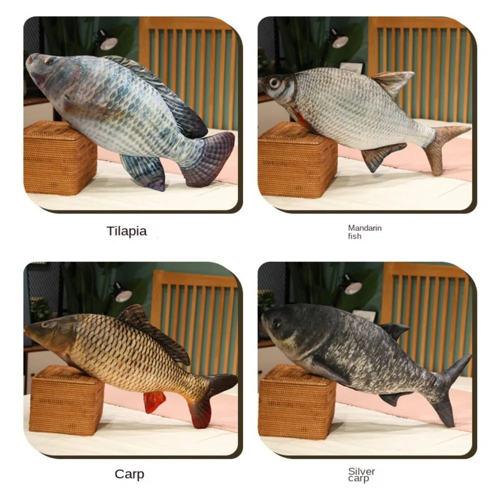 Simulation Fish Sleep Cushion Plush Toys Stuffed in USA